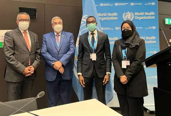 Session extraordinaire de l'Assemblée mondiale de la santé de l'OMS : Le ministre Benjamin HOUNKPATIN préside les travaux