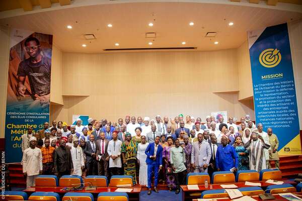 Chambre des Métiers de l’Artisanat du Bénin : Les 80 élus consulaires installés