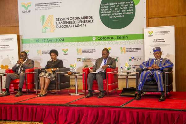Assemblée Générale du CORAF à Cotonou : Des assises pour bâtir un futur meilleur pour l’agriculture sous-régionale