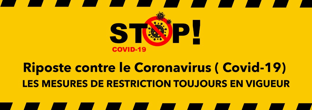 CORONAVIRUS - Rappel des mesures de restriction toujours en vigueur au Bénin