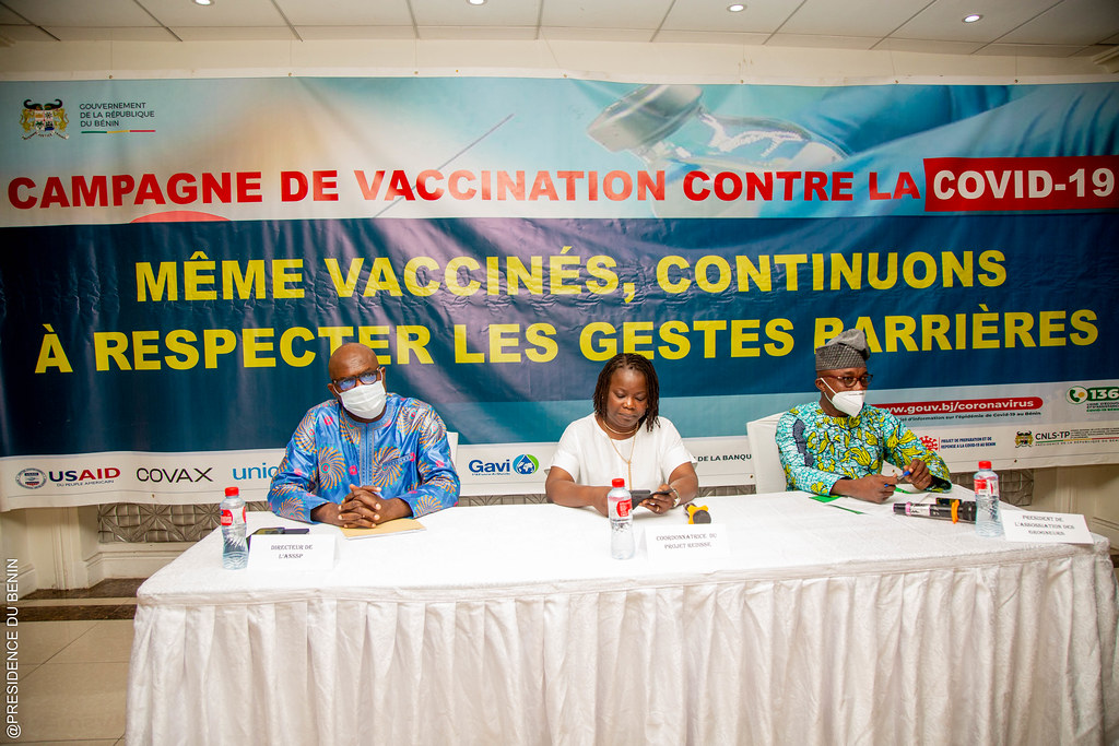 Campagne accélérée de vaccination contre la Covid-19 au Bénin : Les leaders d'opinion sensibilisés