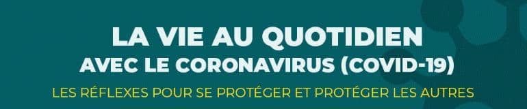 La vie au quotidien en période de Covid19 - Conseils au sujet de la salutation et des interactions sociales