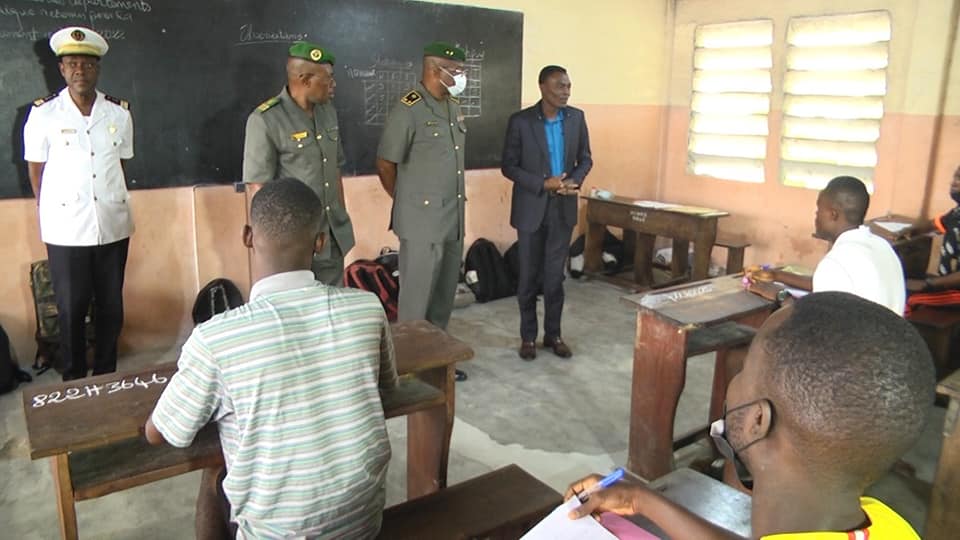 Recrutement au profit de l’armée béninoise : Le Général Abou ISSA a lancé la phase écrite du concours à Cotonou