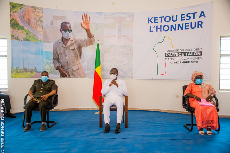 Tournée présidentielle : Satisfaite des avancées, Kétou vise plus de prospérité avec Talon