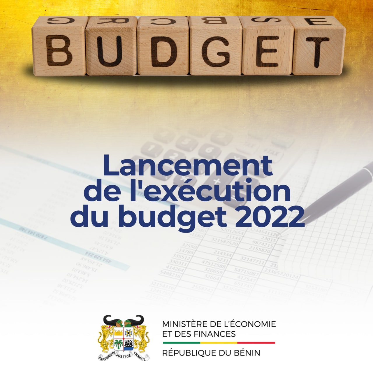 Budget de l’État gestion 2022 : L’exécution en mode programme lancée
