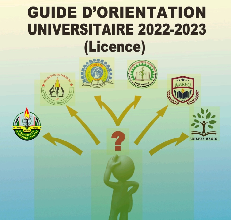 Guide d'orientation universitaire 2022-2023 pour les bacheliers au Bénin