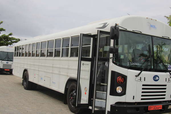 Renforcement du dispositif d'encadrement des étudiants : Deux bus américains flambants neufs pour l'INMES et l'IFSIO