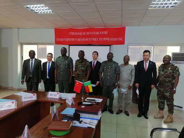 Construction des Complexes des zones militaires départementales : Le Bénin et l’entreprise chinoise Poly Technologie Inc. renouvellent leur contrat de partenariat