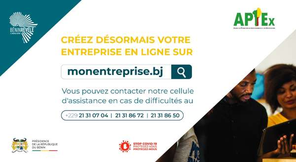 Dématérialisation des services publics : Créer son entreprise en quelques clics désormais une réalité à Abomey-Calavi et Porto-Novo