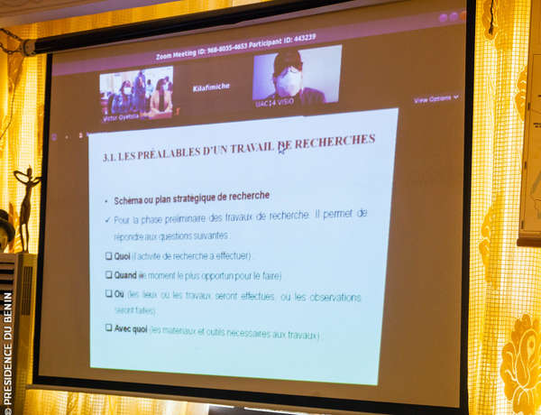 Le Gouvernement lance la plate-forme E-learning pour les cours en ligne dans les universités publiques du Bénin