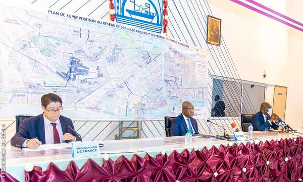 Lancement du Programme d'assainissement Pluvial de Cotonou : Le coup d'adieu aux inondations