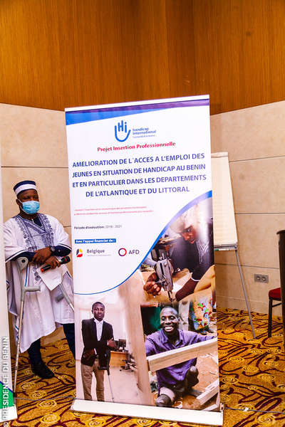 Plaidoyer pour l’insertion professionnelle des personnes en situation de handicap: le Gouvernement présent aux côtés de  Handicap International Bénin
