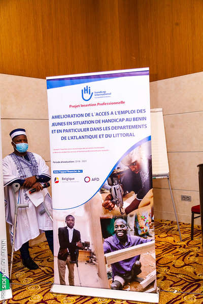 Plaidoyer pour l’insertion professionnelle des personnes en situation de handicap: le Gouvernement présent aux côtés de Handicap International Bénin