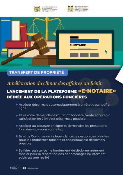 Vous êtes un Notaire et vous avez des opérations foncières à effectuer ? C’est désormais possible en quelques clics !