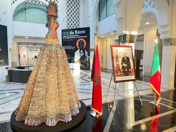 Exposition « Art du Bénin » au Maroc : Le Musée Mohamed VI accueille une centaine d'œuvres d'art contemporain