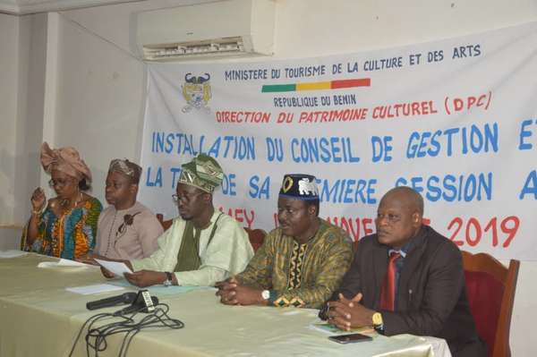 Mise en œuvre des recommandations de l'UNESCO : Jean Michel ABIMBOLA installe le Conseil de gestion des Palais royaux d'Abomey (Pour le renforcement de la crédibilité du Bénin auprès de l'UNESCO)