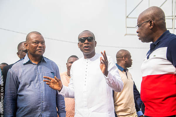 Libération de la plage jouxtant la Route des pêches : Le Président Patrice TALON rassure et apaise les personnes à déplacer