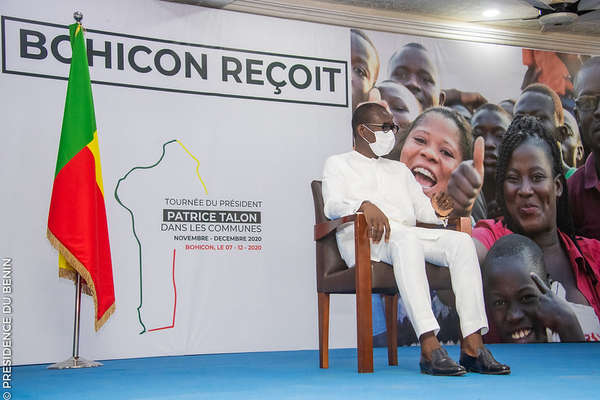 Tournée présidentielle : Talon reconnaissant à  Bohicon, fer de lance de la dynamique de la Rupture