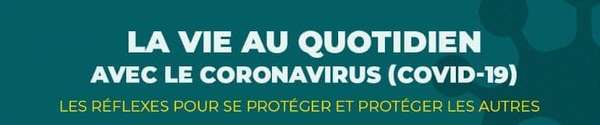 La vie au quotidien en période de Covid19 - Conseils au sujet de la salutation et des interactions sociales