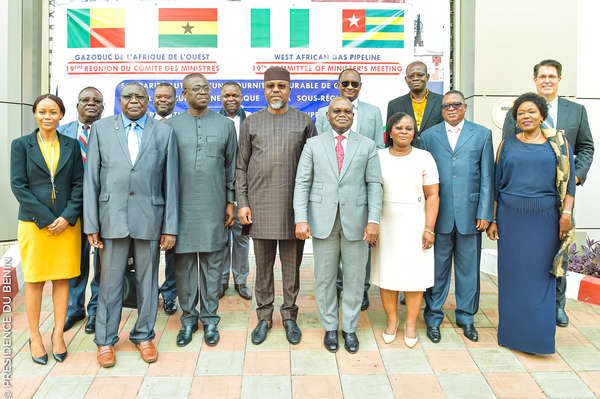 Secteur Énergétique : Le Bénin accueille la 19ème Réunion du Comité des Ministres du Gazoduc de l'Afrique de l'Ouest