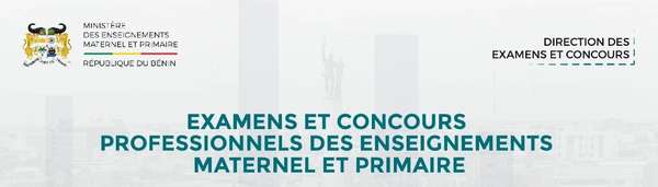 Dématérialisation des services publics au Bénin : La plateforme d'inscription aux examens et concours professionnels des enseignements maternel et primaire lancé