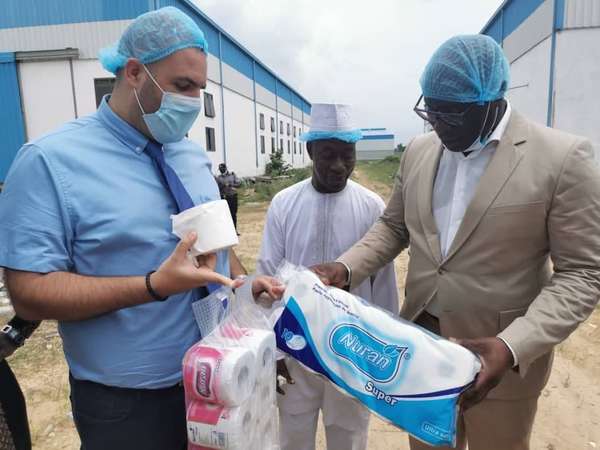 Visite de travail au complexe industriel du groupe DONGACO à Sèmè-Podji : Le Directeur Général de l’APIEx fait du « Made In Bénin » une priorité