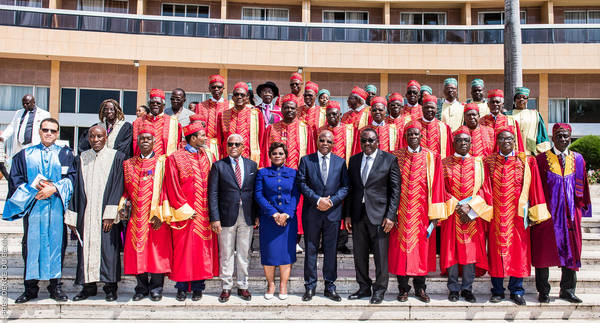 Cérémonie d'ouverture de la 14ème réunion des Académies Africaines des Sciences couplée avec la rentrée solennelle de l'Académie Nationale des Sciences, Arts et Lettres du Bénin (ANSALB)