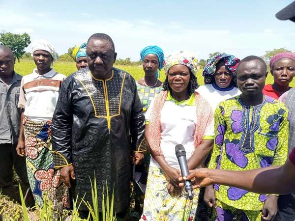 Production de 1 million de tonnes de riz en 2022 : Gaston DOSSOUHOUI galvanise la troupe