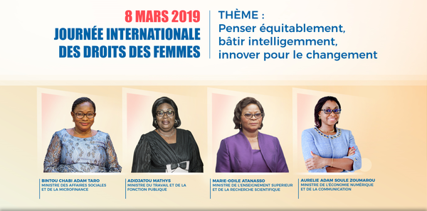 Célébration de la 24e édition de la Journée Internationale de la Femme au Bénin