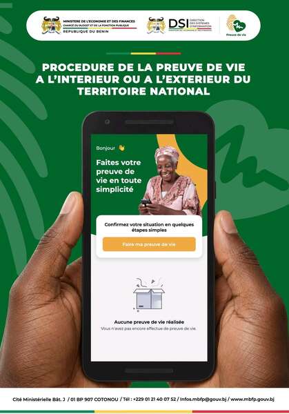 Digitalisation de la preuve de vie : Le Ministère de l’Économie et des Finances simplifie la démarche