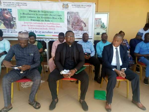 Célébration de la 26ème édition de la Journée nationale des TDCI à Ouaké : Le Gouvernement poursuit la lutte contre les Troubles Dus à la Carence en Iode dans le sel