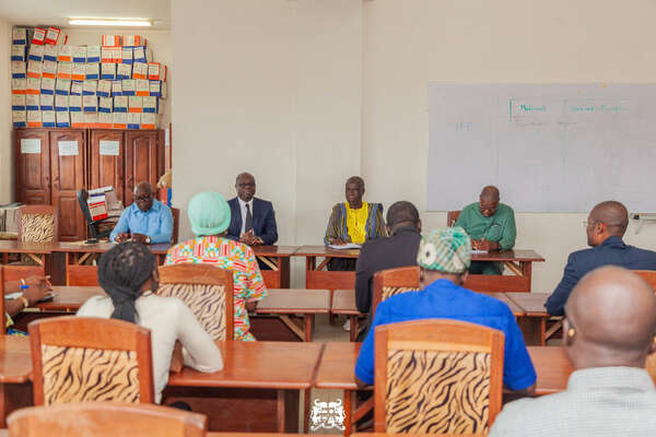 Tournée de prise de contact dans l'Ouémé/Plateau : Le Ministre Armand Kuyema NATTA mobilise les équipes pour consolider les performances du système éducatif
