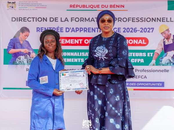 Formation professionnelle au Bénin : La rentrée 2026-2027 des CFPAP sous le signe de la modernisation