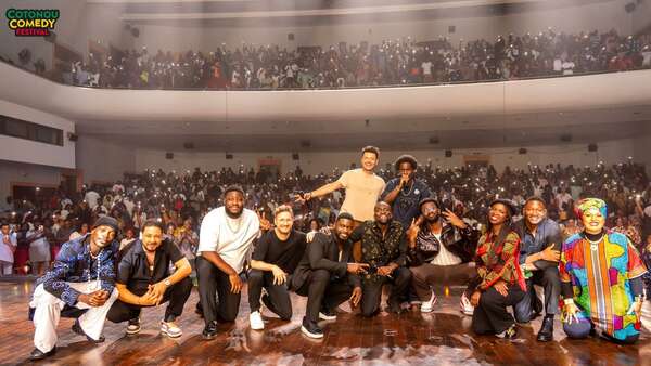 Une première édition couronnée de succès pour le Cotonou Comedy Festival