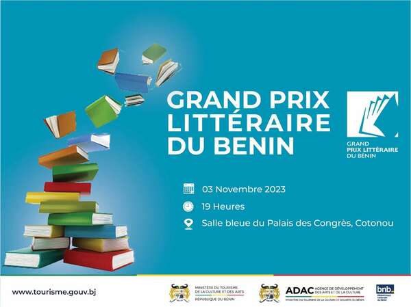 « Grand Prix Littéraire du Bénin » : Les lauréats de la 5ème édition primés le 03 novembre prochain à Cotonou