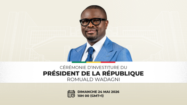 Cérémonie d'investiture du Président Romuald WADAGNI