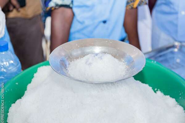 Mise en œuvre du Projet ProSel à Ouidah : Bonne évolution des travaux de construction de l'unité moderne de production de sel à Djègbadji