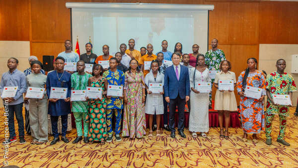 Coopération sino-béninoise : Des étudiants béninois célébrés pour leur excellence académique